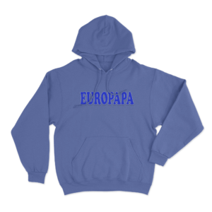 Europapa Unisex Hoodie Blue