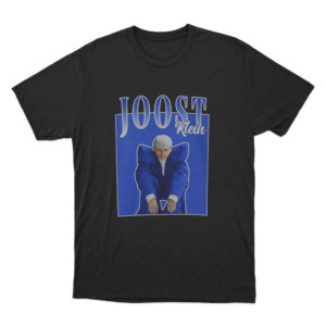 Joost Klein Blue Portrait Unisex T Shirt Black